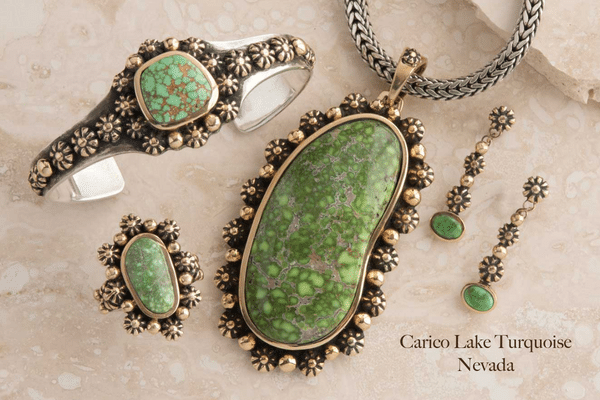 American Gemstone Carico Lake Turquoise
